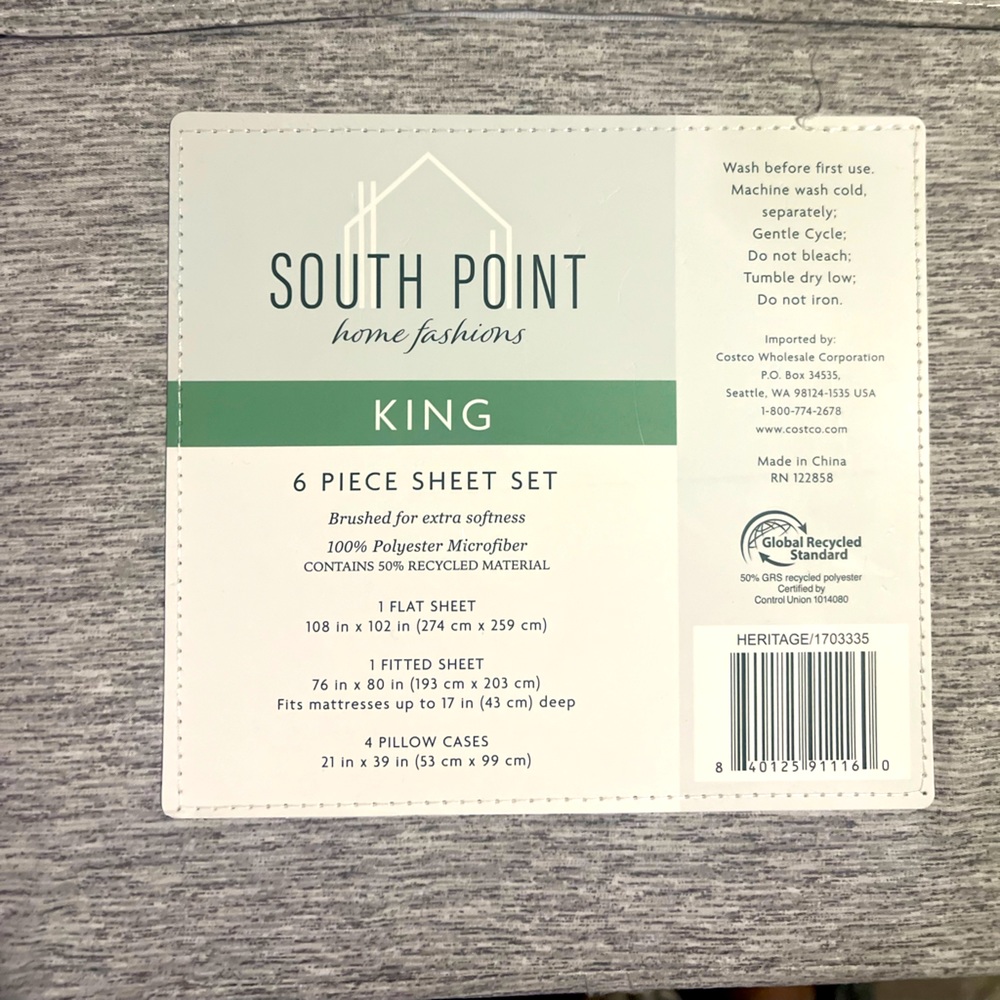 Sheet set